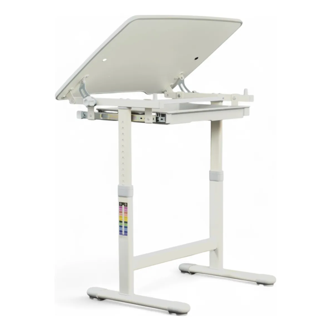 Escritorio Con Silla Ajustables For Kids White - Gray - Silla Para Gamming - EP-PSE01 (6)