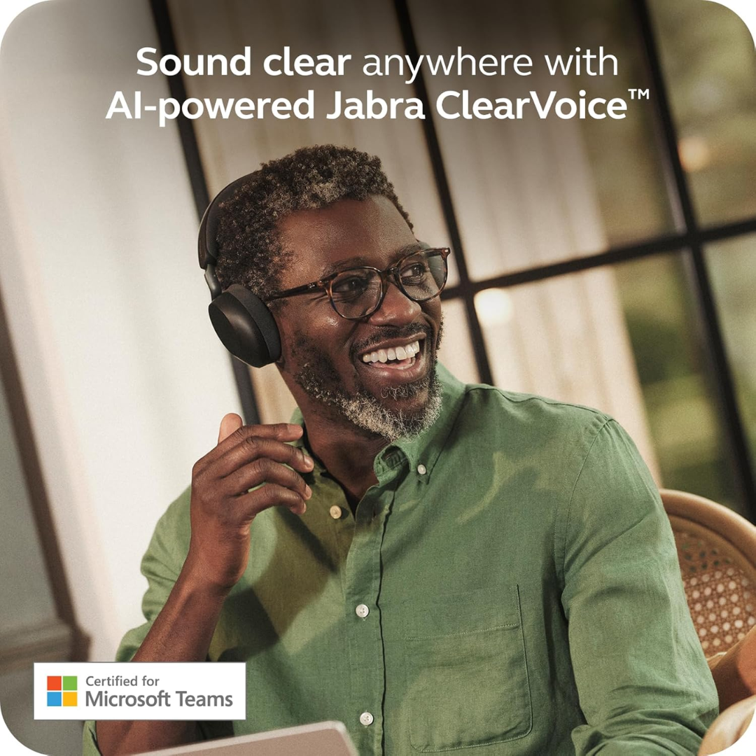 Jabra Evolve3 - Headphones - Wireless - 75 MS Link390c Black - Periféricos - Auriculares y Manos L (4)