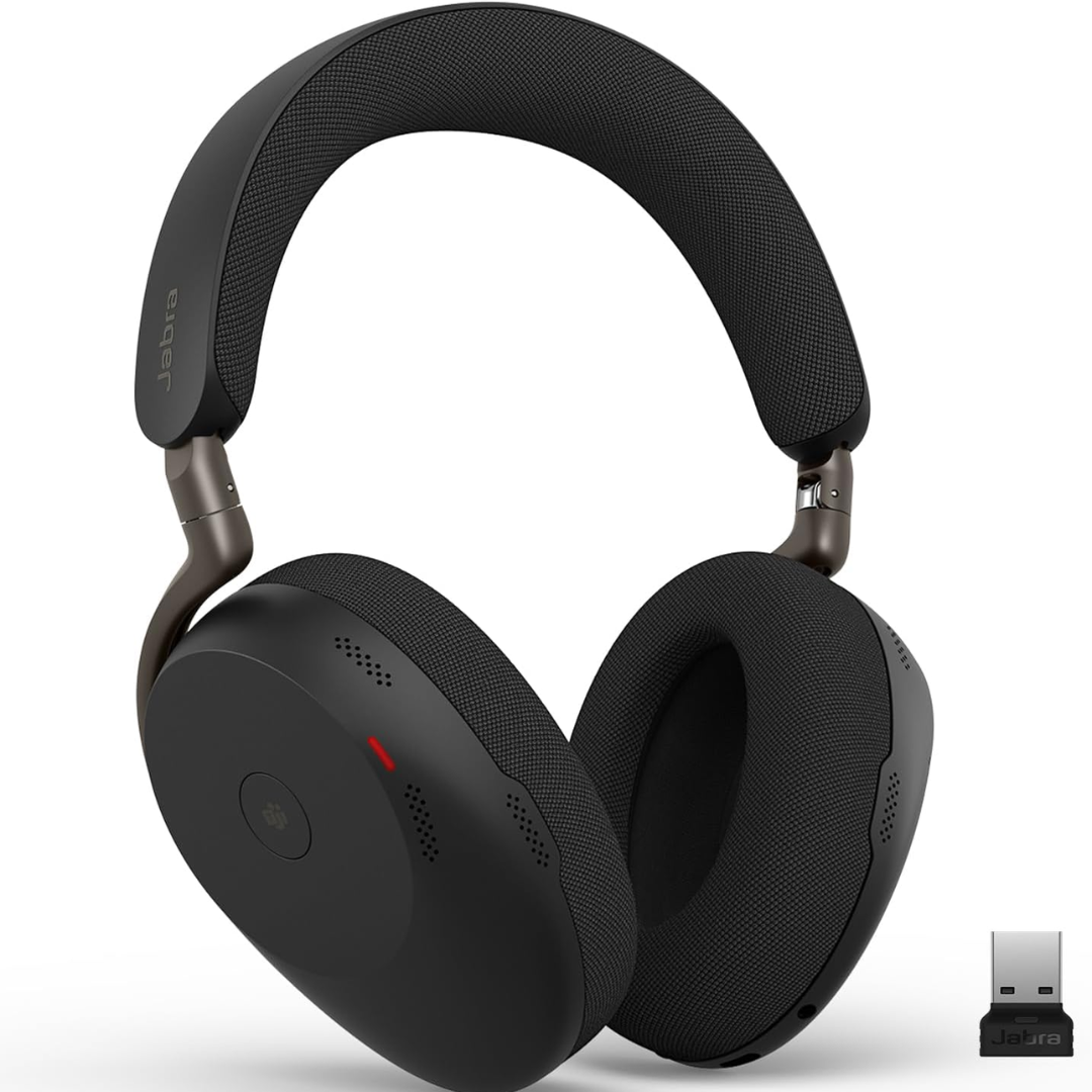 Jabra Evolve3 - Headphones - Wireless - Evolve3 85 MS Link390c Black - Periféricos - Auricul (1)