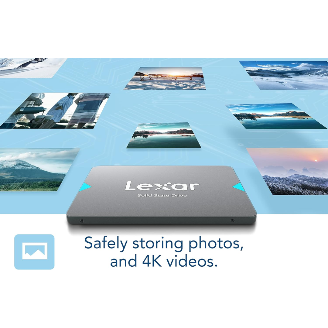 Lexar 256GB SSD 2.5 SATA 550MBs - LNQ100X256G-RNNNG (3)