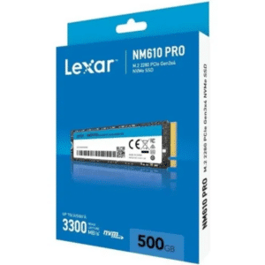 Lexar 500GB SSD M.2 NVMe 3000MB/s  - LNM610P500G-RNNNG