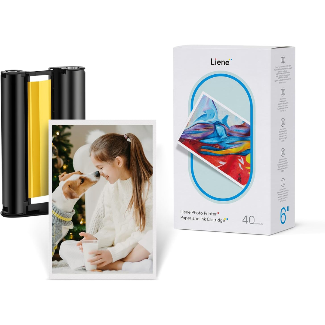 Liene Liene PR DHP514W#US1 Amber M210 4x6 Photo Printer w 4x6 paper 3x3 paper 1 ink PR 308858 DHP514W#US1 (1)