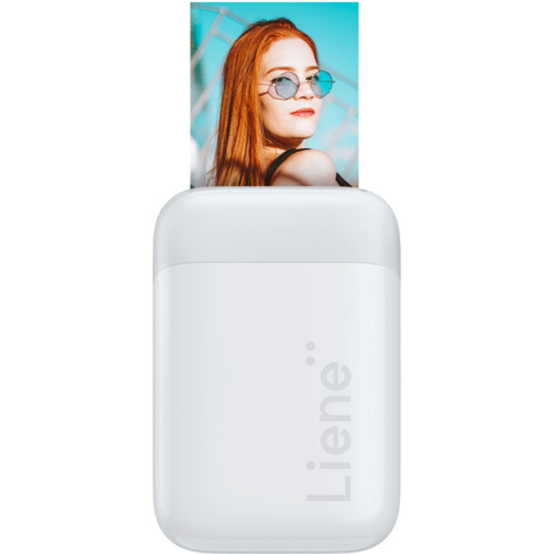 Liene Liene PR ZPP110W#WW2 Pearl 2x3 Inch Photo Printer w 50 Sheets Zink Photo Paper PR 303602 ZPP110W#WW2 (2)