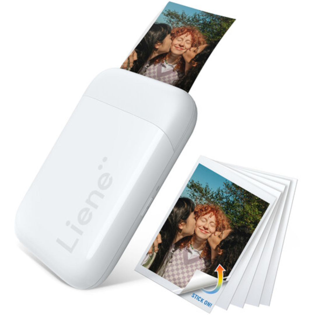 Liene Liene PR ZPP110W#WW2 Pearl 2x3 Inch Photo Printer w 50 Sheets Zink Photo Paper PR 303602 ZPP110W#WW2 (3)