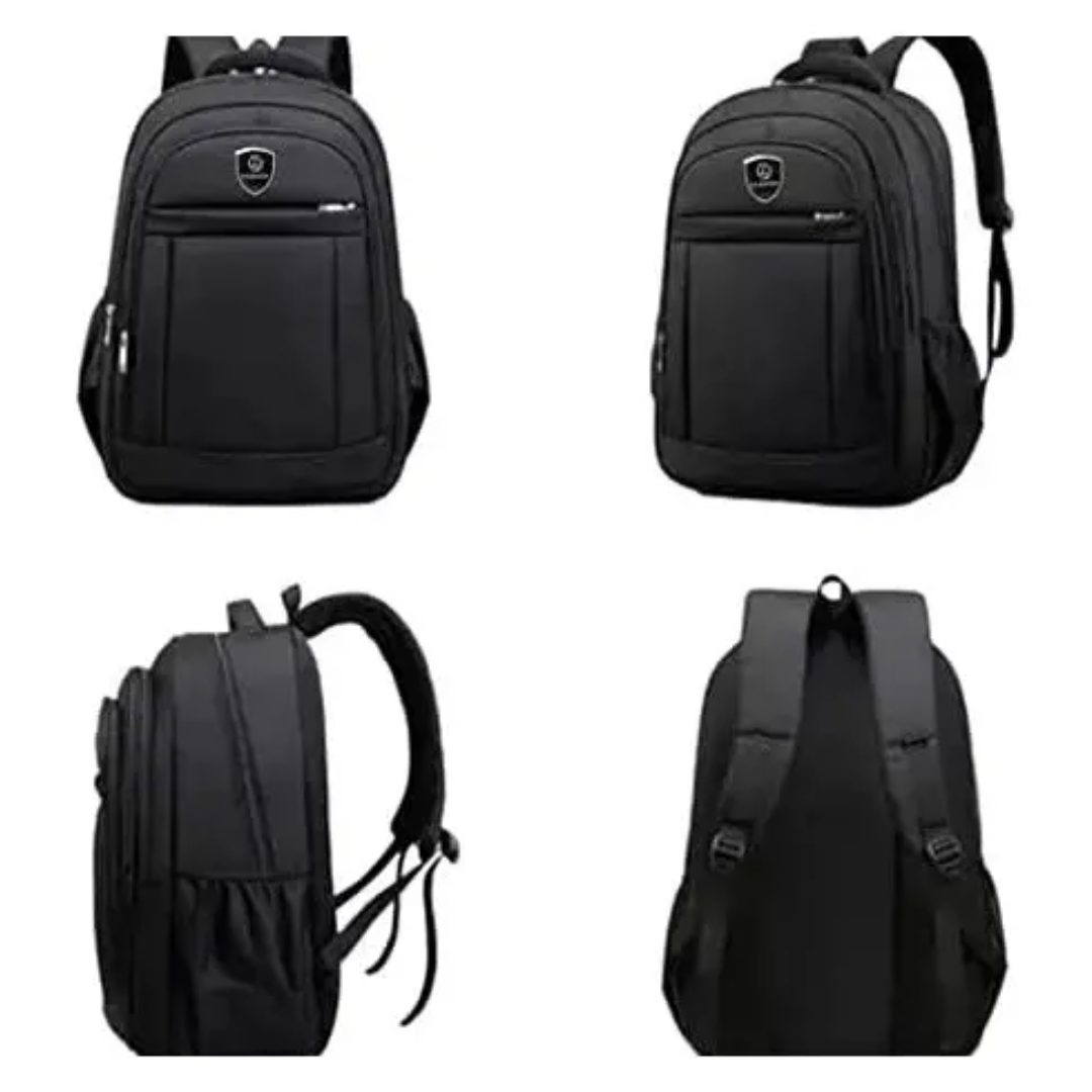 Mochila Notebook Xinweiao Nylon 15.6inc Negra Con Logo Negro - Maletines - M2305LNEG (5)