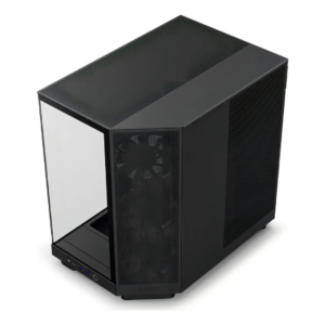 NZXT NZXT CS CC-H62FB-01 H6 (2026) Compact Dual-chamber ATX Case Mid Tower TG Black CS 308396 CC-H62FB-01