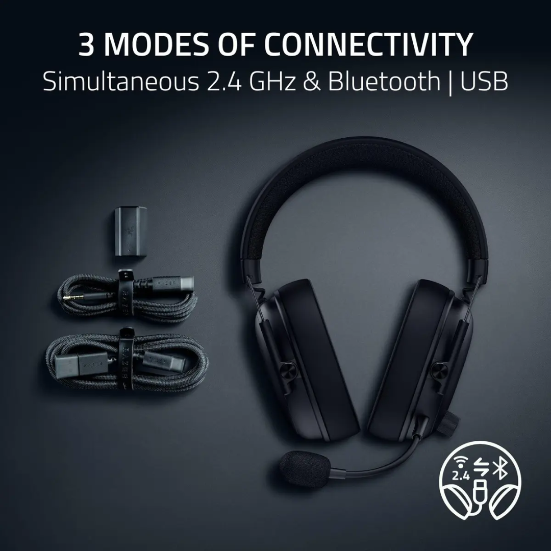 Razer BlackShark - V3 - Headset - Wireless - RZ04-05410400-R3U1 - Periféricos - Auriculare (3)
