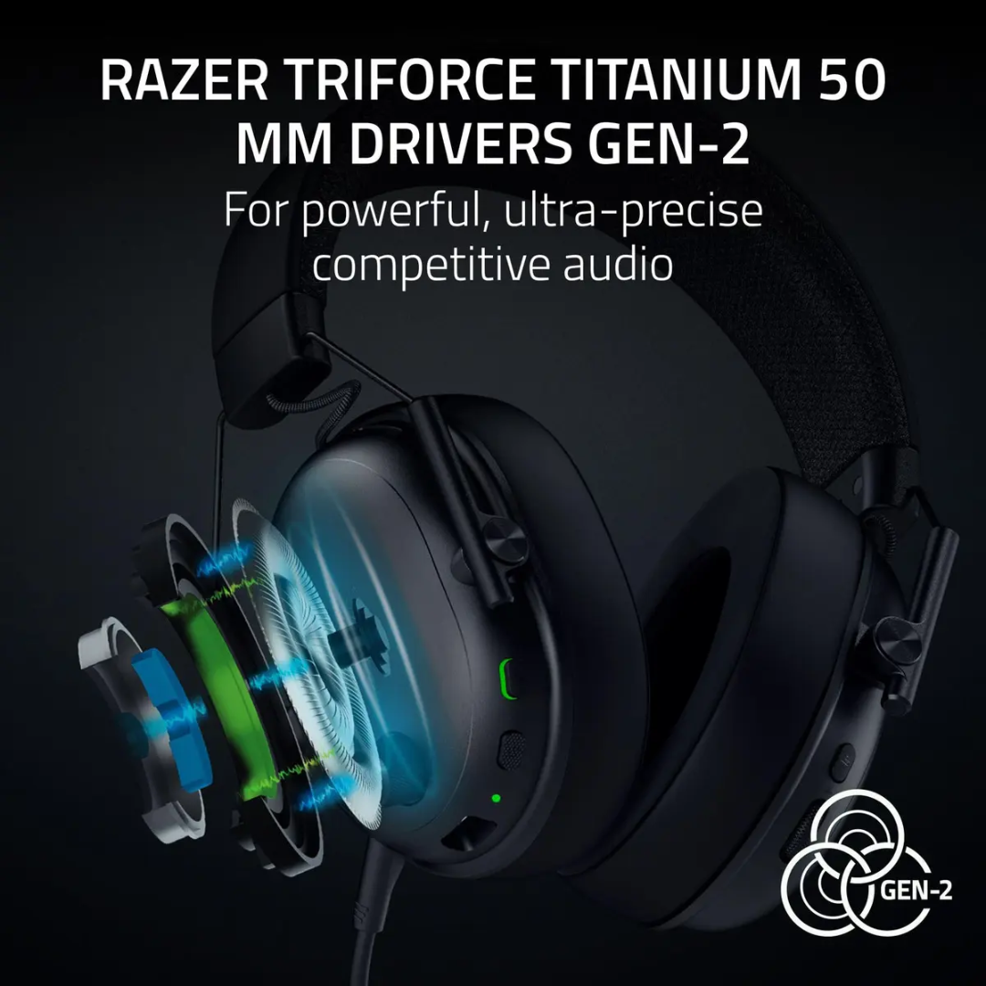 Razer BlackShark - V3 - Headset - Wireless - RZ04-05410400-R3U1 - Periféricos - Auriculare (4)