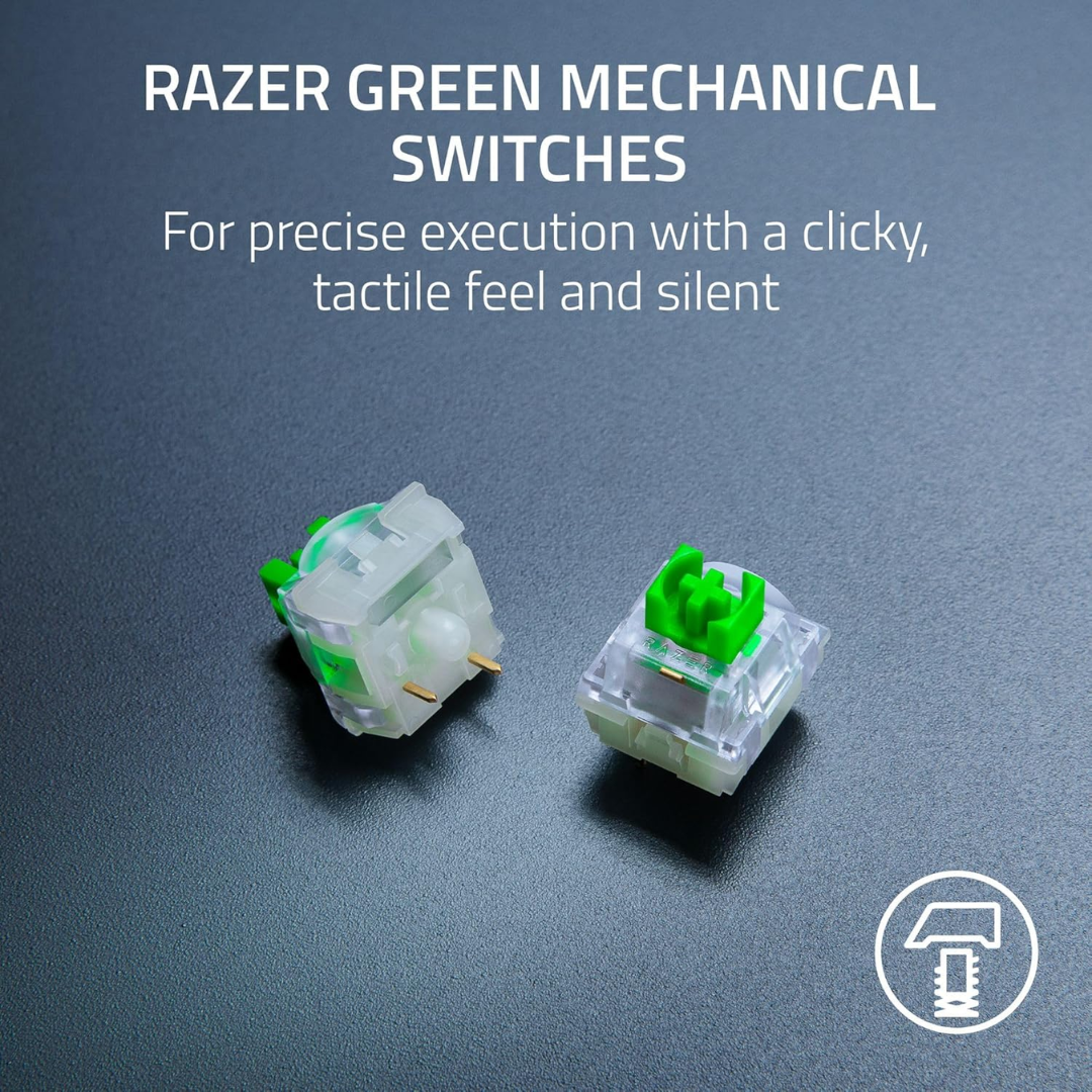 Razer - Keyboard - Wired - USB - BlackWidow V4 X - Pokemon Edit - Periféricos - Teclad