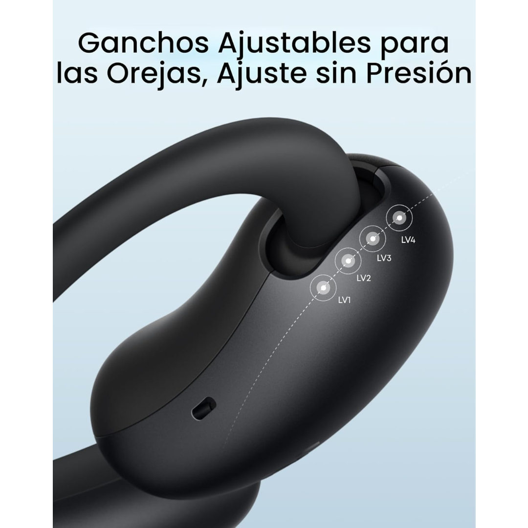 Soundcore - AeroFit 2 - Headphones - AI Assistant - Black - Audio y Video - Auriculares - A3874Z12 (3)