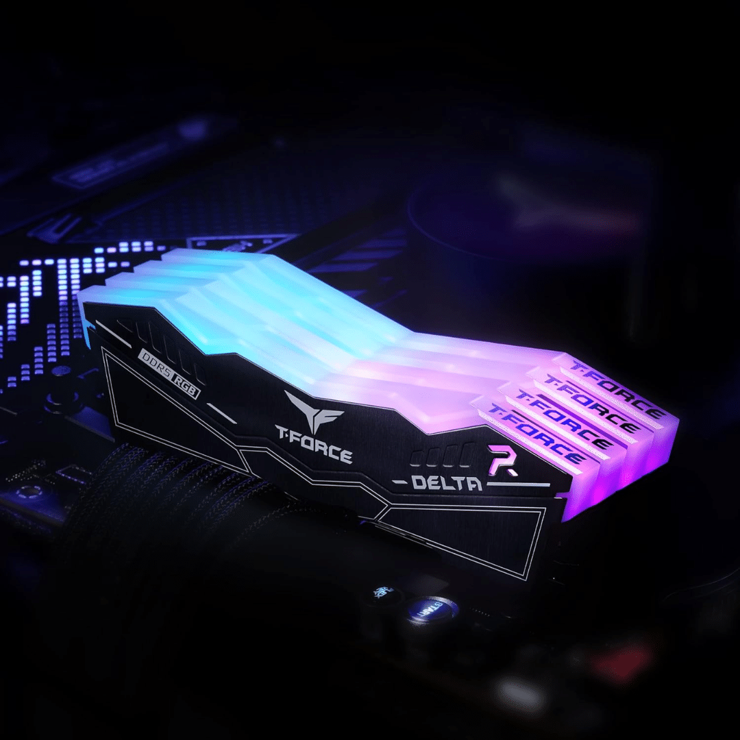 TEAMGROUP TEAMGROUP ME FF4D532G5200HC40CDC01 DELTA RGB 2x16GB DR5 5200MHz CL40 UDIMM WHT ME 27839