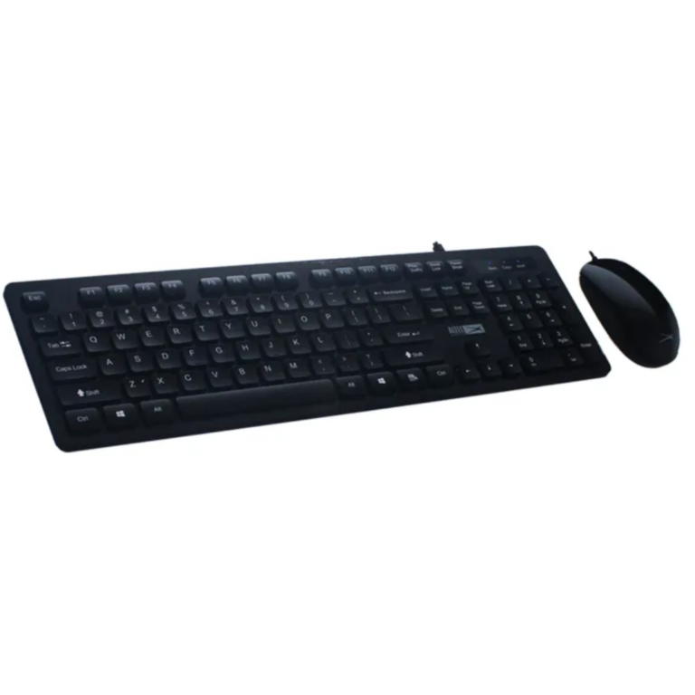 Altec Lansing - Albc6264 Wired Keyboard And Mouse Combo - Black - Spanish - Moq 20 Pcs. Per Master - New - 1 Year Manufacturer Warranty - 6970939959554