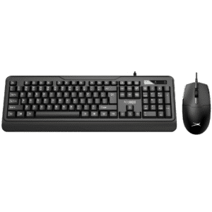 Altec Lansing - Albc6331 Wired Keyboard + Mouse Combo For Office - Black - Spanish - Moq 20 Pcs. Per Master - New - 1 Year Manufacturer Warranty - 6970939959561