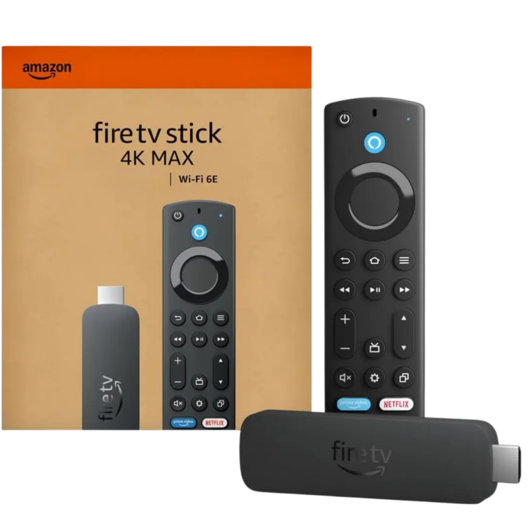 Amazon Fire Tv Stick 4k Max Streaming Device Supports 4k Ultra Hd Wi-fi 6e Alexa Voice Remote - New Factory Sealed - 1 Year Manufacturer Warranty - 6560338