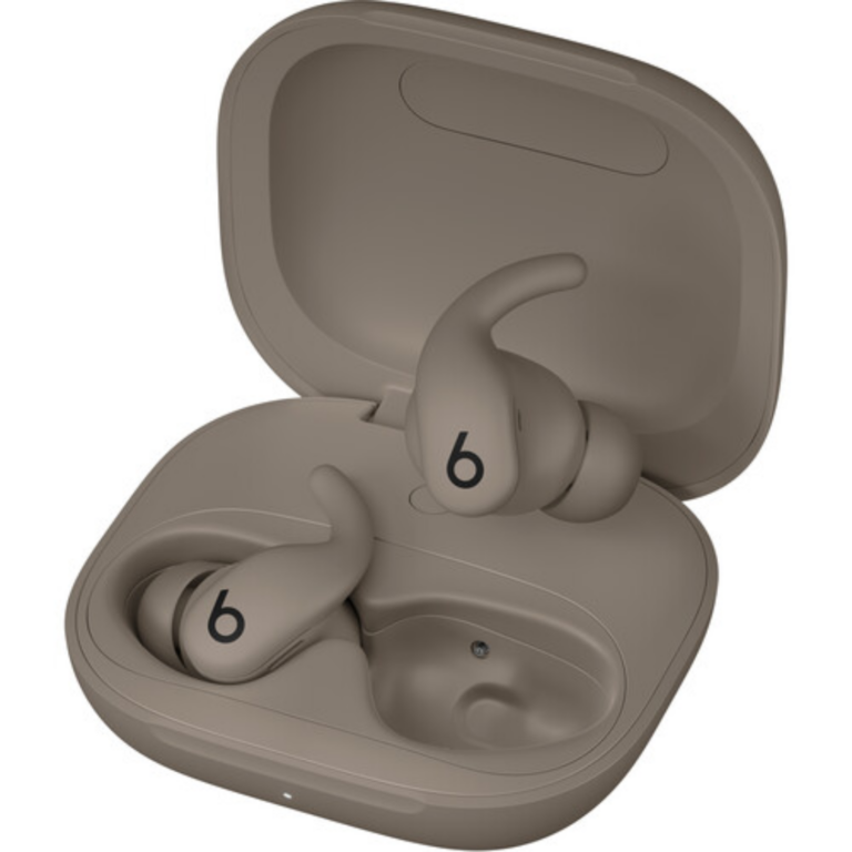 Beats Powerbeats Fit True Wireless Active Noise Canceling Earbuds - Gravel Gray - New Factory Sealed - Balance of Manufacturer Warranty - ME2K4LL/A