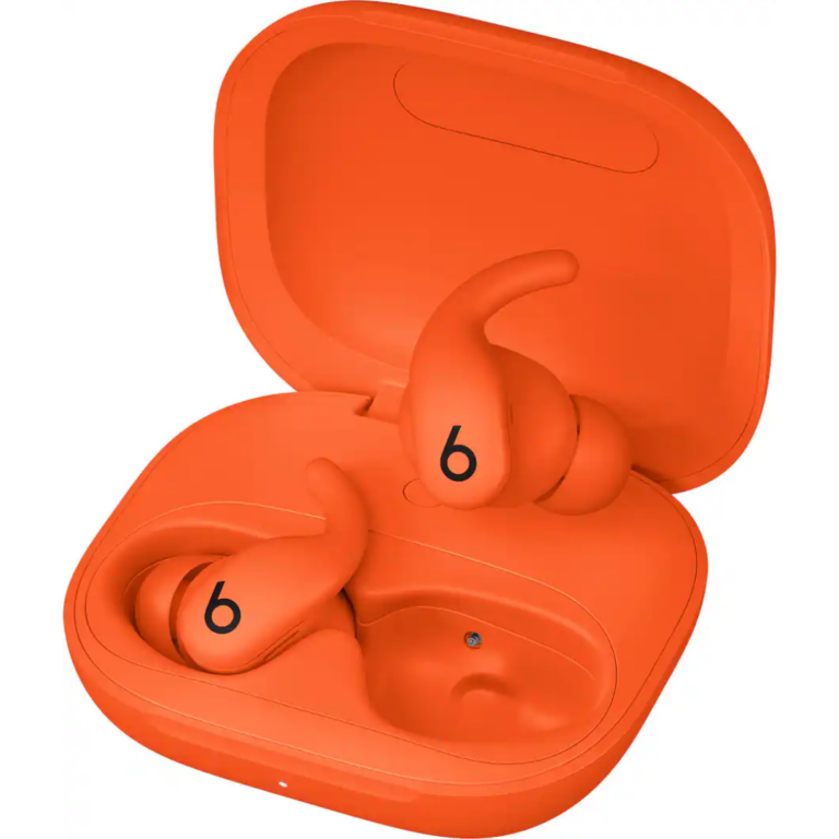Beats Powerbeats Fit True Wireless Active Noise Canceling Earbuds - Spark Orange - New Factory Sealed - Balance of Manufacturer Warranty - ME2M4LL/A