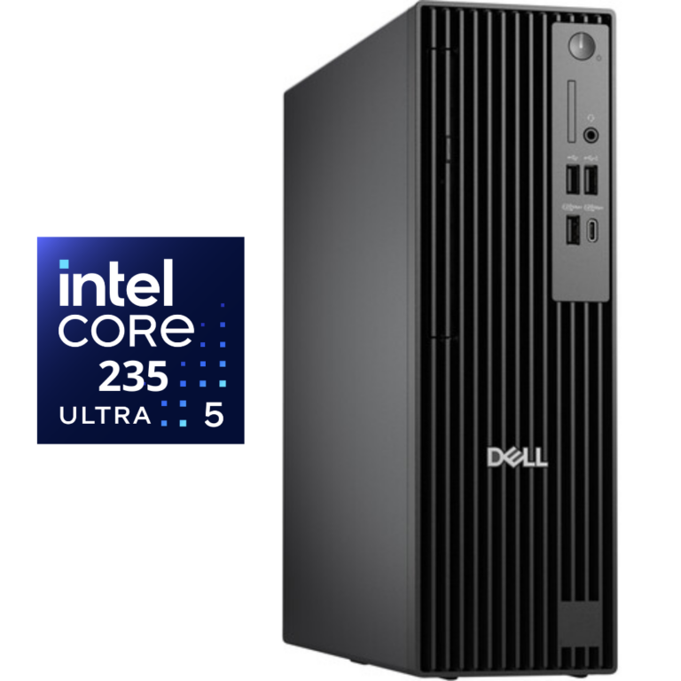 Dell Pro Plus Qbs1250 Slim Core™ Ultra 5 235 512gb Ssd 16gb Dvd±rw Win11 Pro Keyboard Mouse Black - New Factory Sealed - Balance of Manufacturer Warranty - 964NF