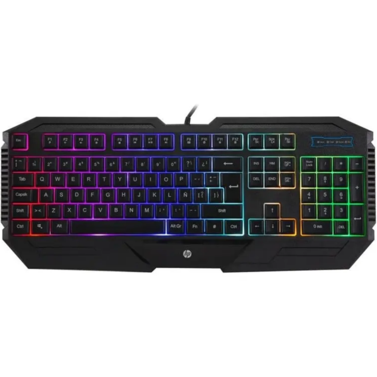Hp Gaming Keyboard K110 Usb Wired 4 Colors Rgb Lighting Effects - Black (spanish) - Moq 10 Pcs. Per Master - New - 1 Year Manufacturer Warranty - 6948391226347