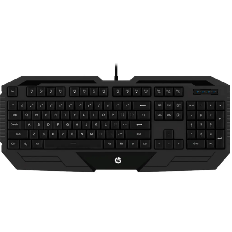Hp K130/eng Wired Gaming Membrane Keyboard, Plug And Play, No Led - Black (english) - New - 1 Year Manufacturer Warranty - 6948391226330