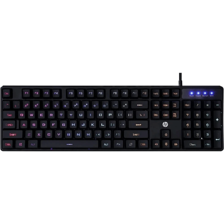 Hp K300/eng Wired Gaming Keyboard, Membrane Keys, Backlit, Splash Proof, Comfortable Design (english) - New - 1 Year Manufacturer Warranty - 6948391226262