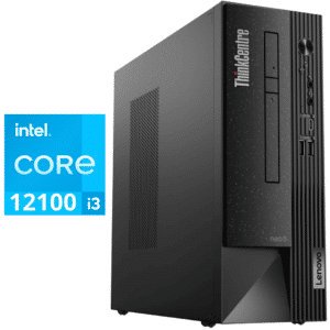 Lenovo Thinkcentre Neo 50s Sff Desktop Core™ I3-12100 256gb Ssd 4gb Dvd-rw 7-in-1 Card Reader No Os Uk Specs Uk Plug Keyboard Mouse - New Factory Sealed - 90 Day Warranty - 11T000GGGP