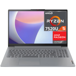 Preventa - Laptop Lenovo Ideapad Slim 3, Ryzen 5 7520u Ram 16gb Ssd 512gb 15.6" Fhd(1920x1080), Eng Kb, No Os, Arctic Grey - 82xq00jyrm