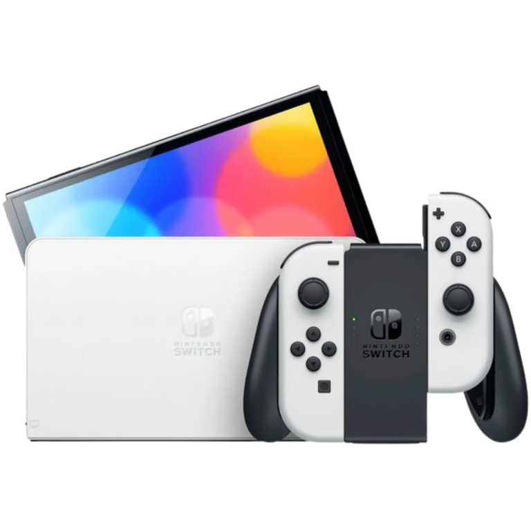 Nintendo Switch Oled Model With White Joy-con White - New Factory Sealed - Balance of Manufacturer Warranty - 115461
