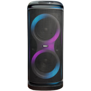 Parlante Rca Pwr3 Powerful Bass 20000w 10" X2 Woofer 60hz A 20khz Bluetooth 5.0 Usb Tf-aux Tws Microfono Con Volumen Control Remoto Dc 9v Rgb Dazzle - Pwr3
