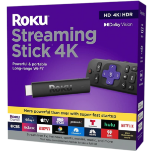 Roku Streaming Stick 4k 3820r2 - New Factory Sealed - Balance of Manufacturer Warranty - 829610004853