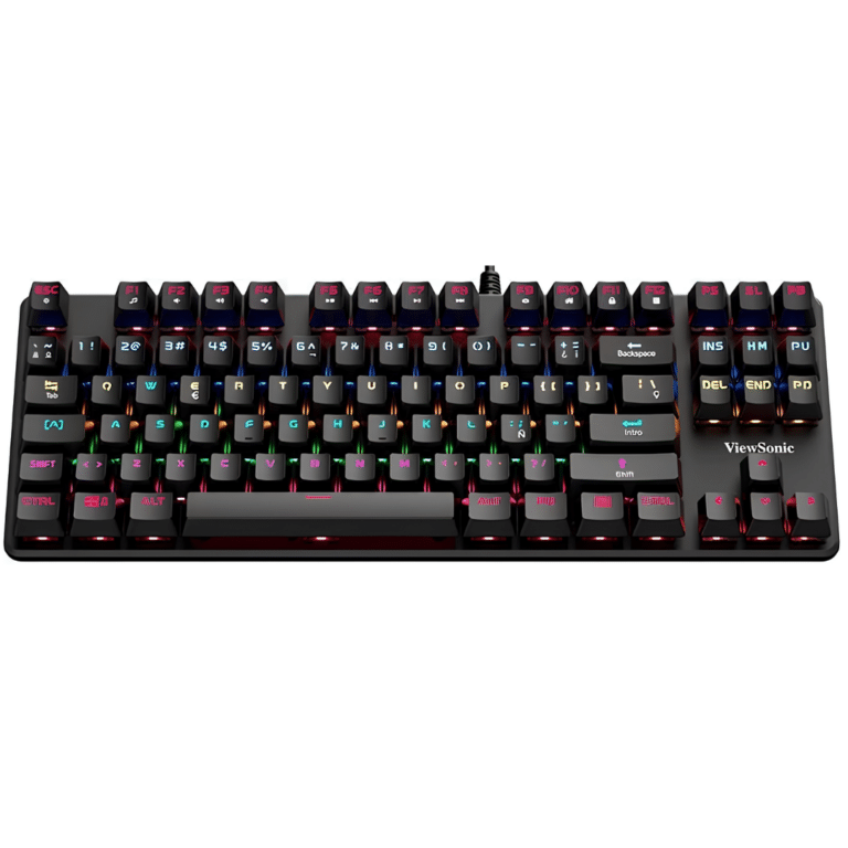 Viewsonic Ku520 Wired Mechanical Gaming Keyboard, Black (english) - Moq 10 Pcs. Per Master - New - 1 Year Manufacturer Warranty - 6955112579583