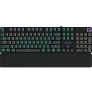 Viewsonic Ku535 Wired Mechanical Gaming Keyboard, Arm Wrest, Black (english) - Moq 10 Pcs. Per Master - New - 1 Year Manufacturer Warranty - 6955112501614