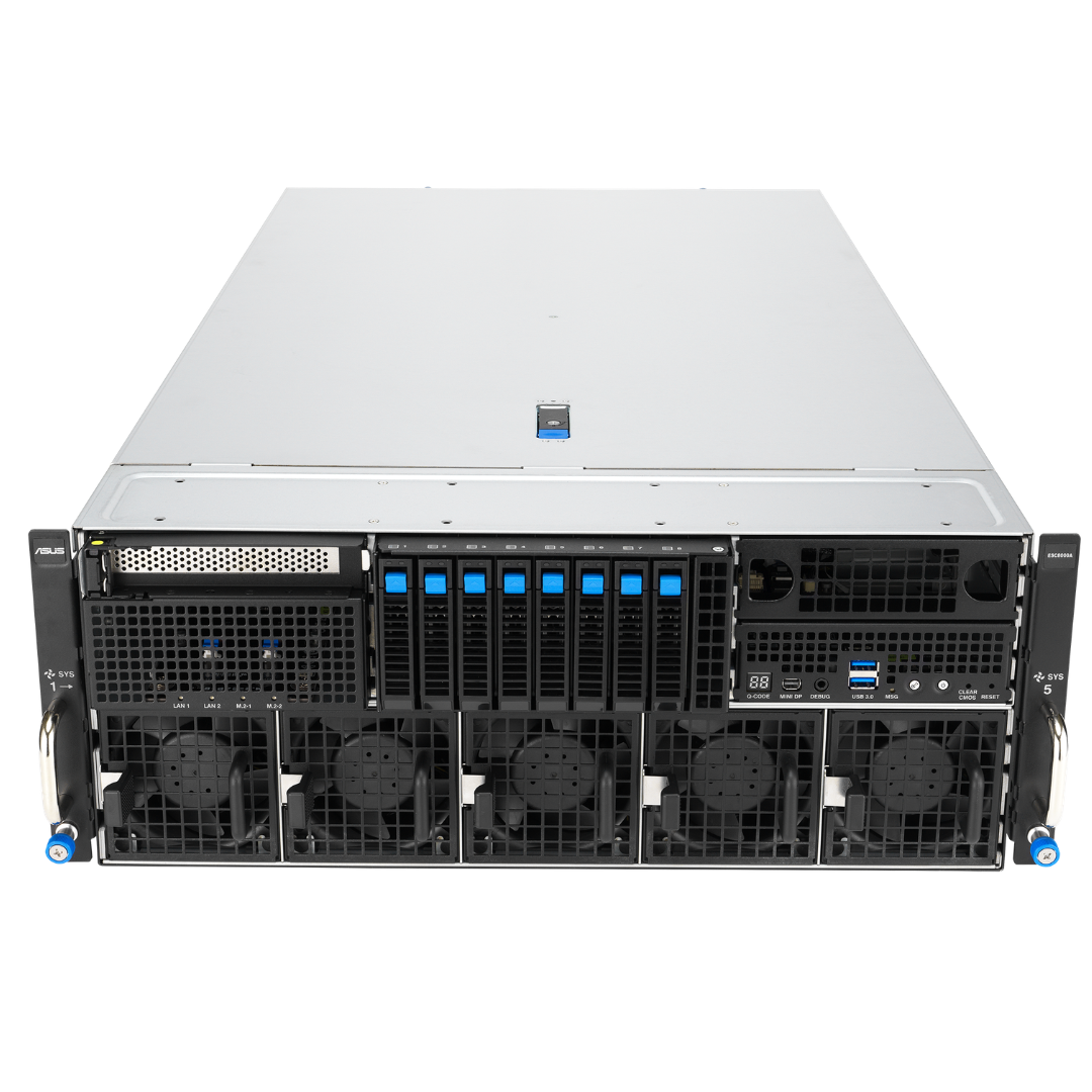 ASUS TeK ASUS SV ESC8000A-E13-32WNR 4U EPYC9005 SoC Max.3TB 3200W Brown Box SV 308149 ESC8000A-E13-32WNR (2)