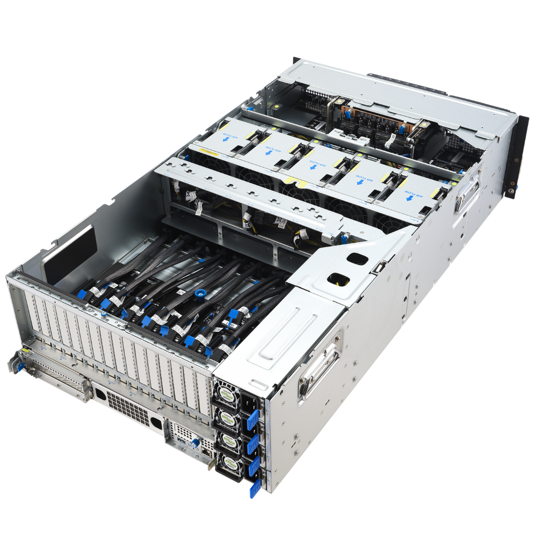 ASUS TeK ASUS SV ESC8000A-E13-32WNR 4U EPYC9005 SoC Max.3TB 3200W Brown Box SV 308149 ESC8000A-E13-32WNR (5)