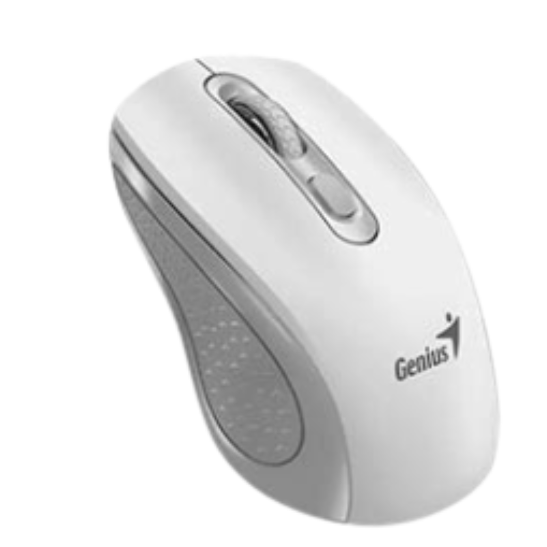 Mouse Genius Nx-8025s Wireless Dis. Ergo. Silent Ai Copilot 4 Botones White-gray - Mouse - 31030048401 (2)