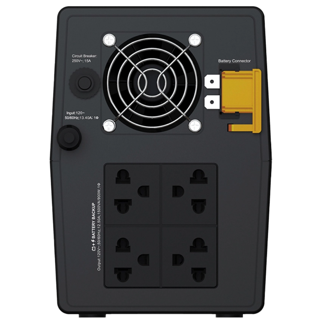Ups Apc Bvg1200-lm Interactivos 120v 4 Tomas 1200va-650w - Ups - BVG1200-LM (4)