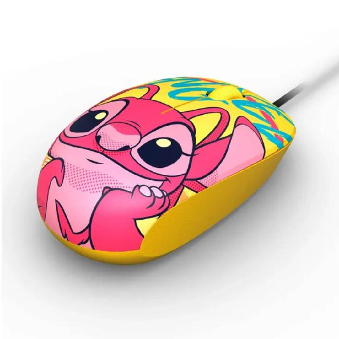 Xtech - XTM-D406ST-YL - Mouse - USB - Wired - Disney Stich Yellow - Periféricos - Ratones - XTM-D406ST-YL (2)