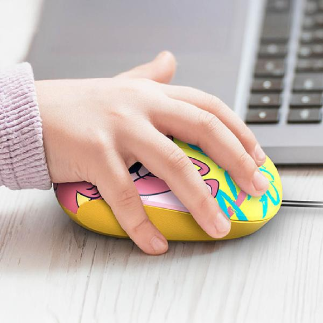 Xtech - XTM-D406ST-YL - Mouse - USB - Wired - Disney Stich Yellow - Periféricos - Ratones - XTM-D406ST-YL (4)